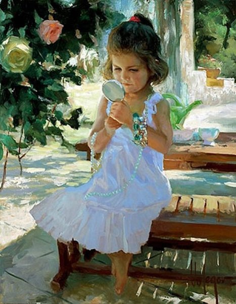 Живопись Владимира Волегова детство