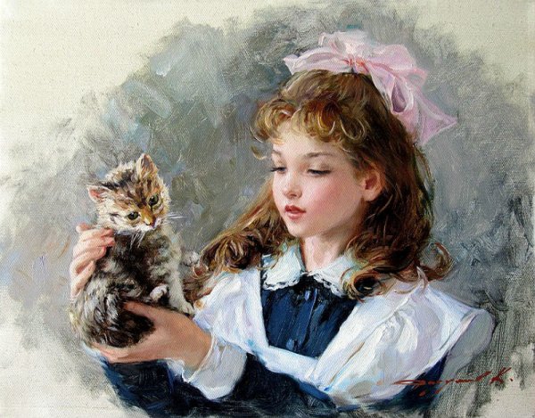 Художник Константин Разумов (Konstantin Razumov). Детство.