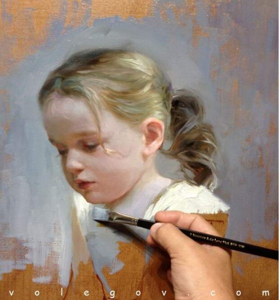 Владимир Волегов маленькая художница