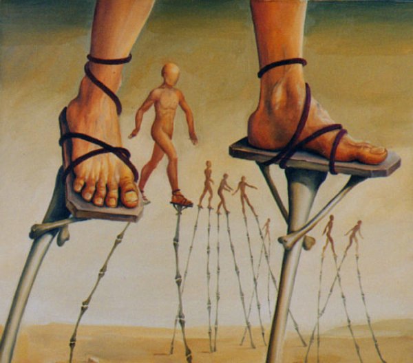 Стопы живопись