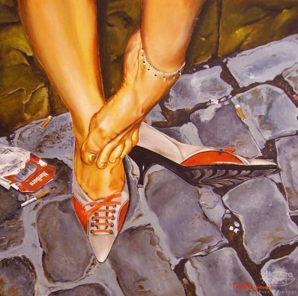 Ноги в живописи