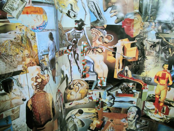 Salvador Dali collage