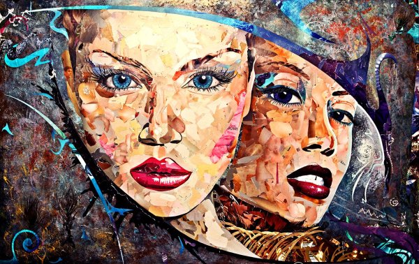 Коллаж художники