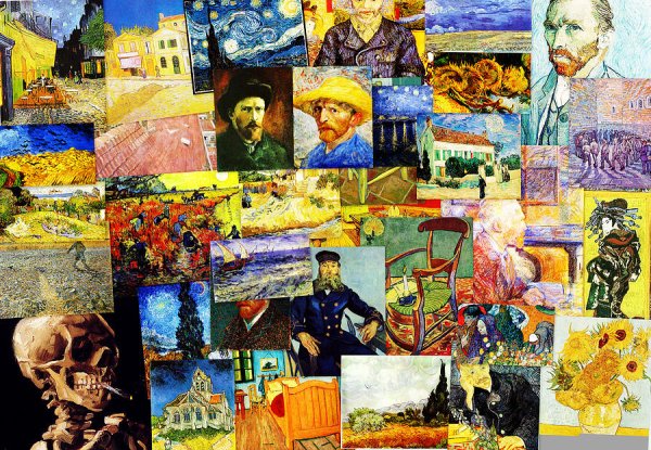 Van Gogh коллаж