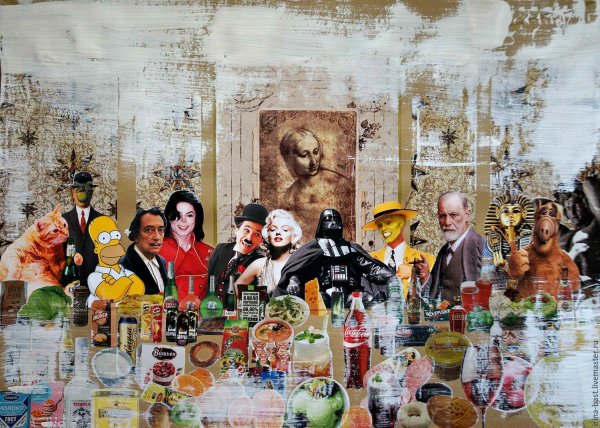 Коллаж художники