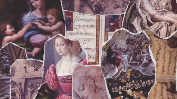 Леонардо да Винчи картины коллаж