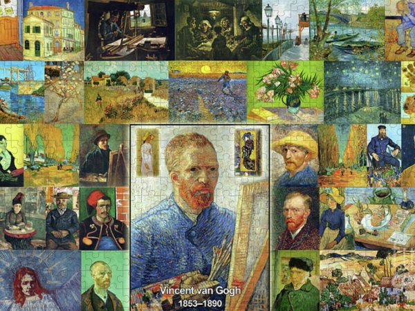 Поль Гоген коллаж картин