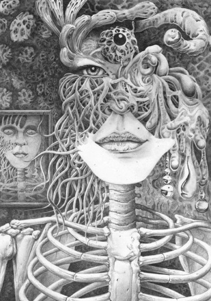 Андре Бретон автопортрет