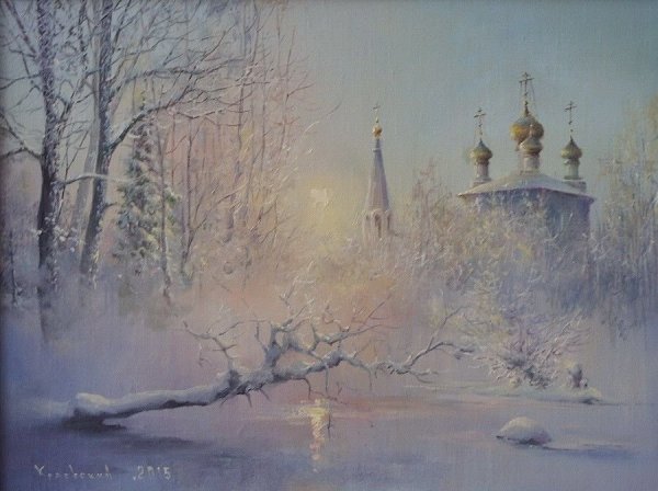 Татьяна Юшманова зимние картины