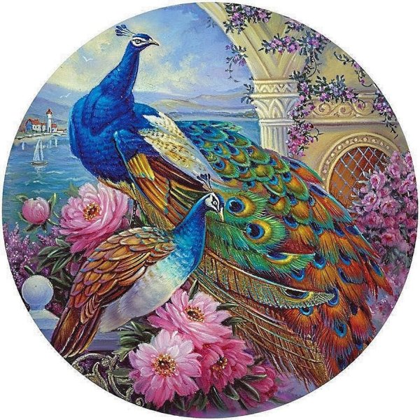 Павлины в живописи