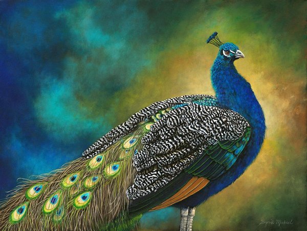 Павлины в живописи