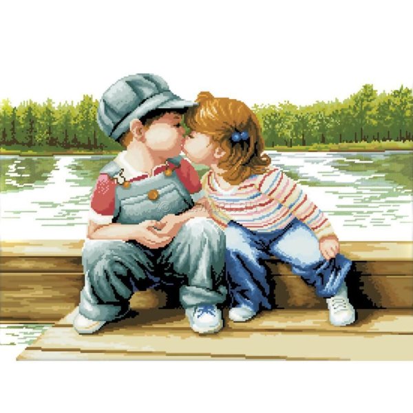 Вышивка крестом наборы дети