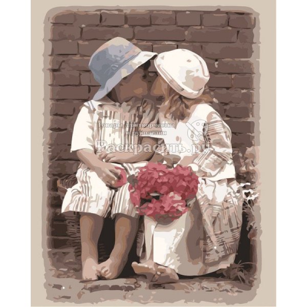 Пазл мальчик и девочка