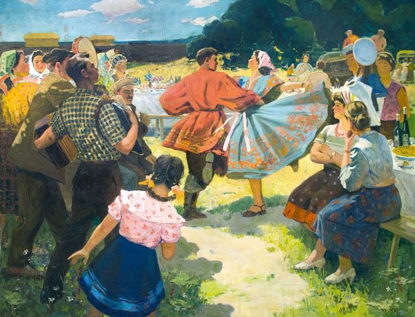 Кустодиев хоровод