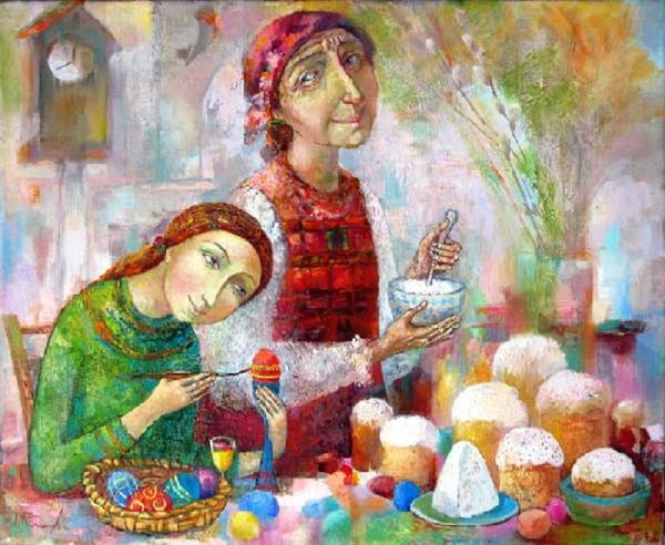 Татьяна Сипович картины Пасха