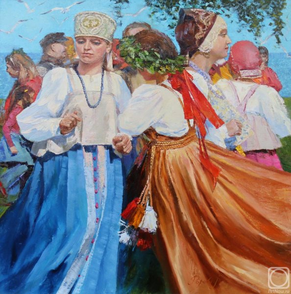 Семен Летопроводец бросание венков