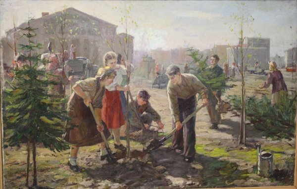 Субботник картина