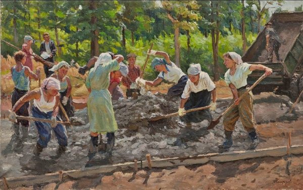 Художник Богатырев Михаил Георгиевич