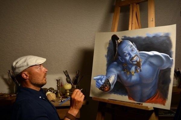 Фреска Микеланджело битва при Кашине