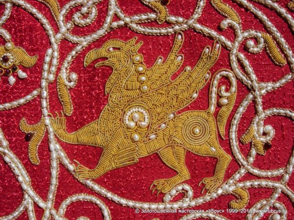 Золотное шитье древней Руси