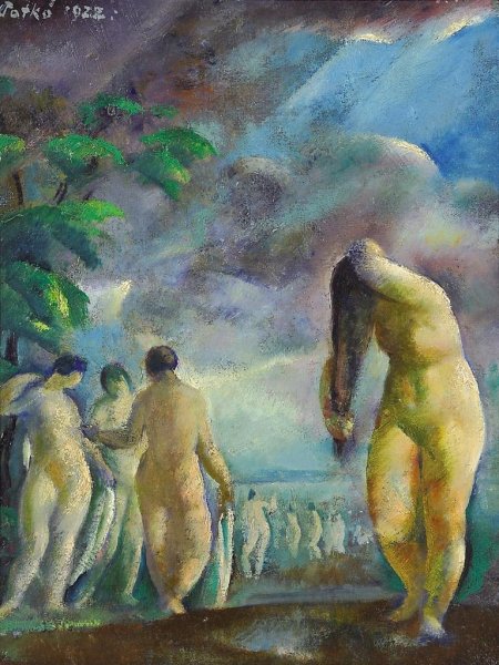 Август Реноир купальщицы