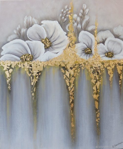 Интерьерная живопись поталь