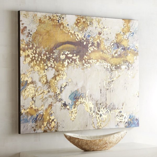 Картины маки с поталью