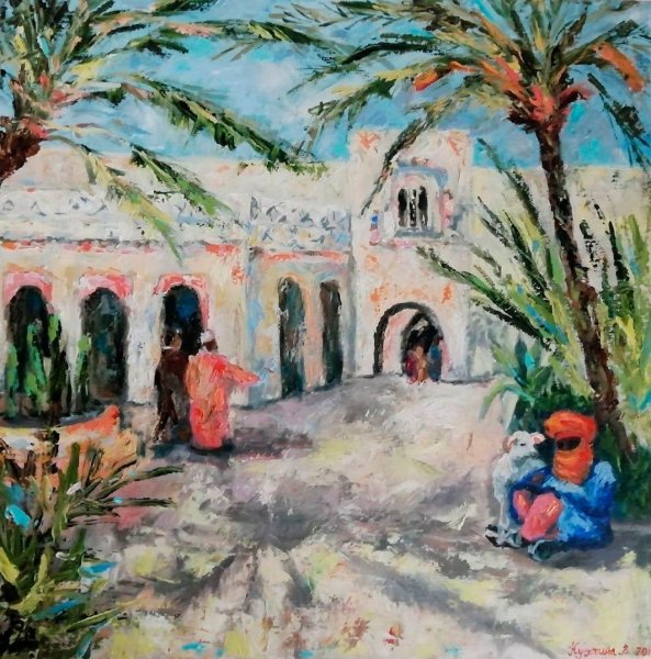 Марокко картины маслом