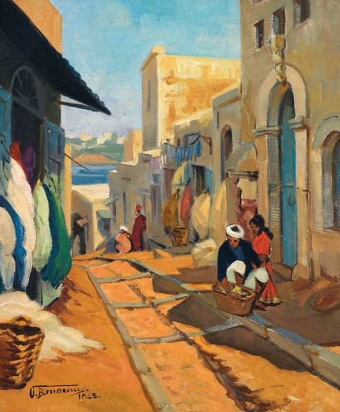 Альбер марке, Тунис