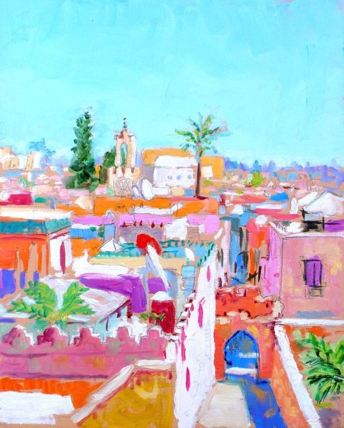 Марокканская живопись