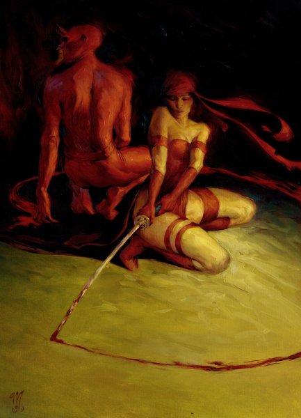 Черти на картинах художников