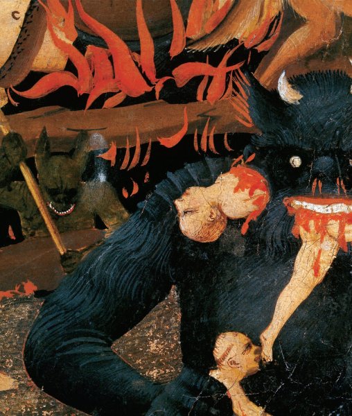 Черти на картинах художников