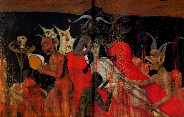 Дьявол картины художников