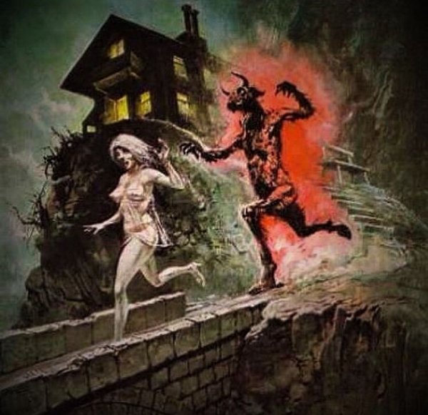 Сатана средневековые миниатюры