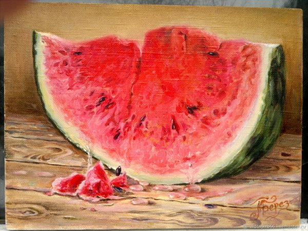 Арбуз на картине 16 века