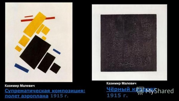 Казимир Малевич Супрематическая живопись