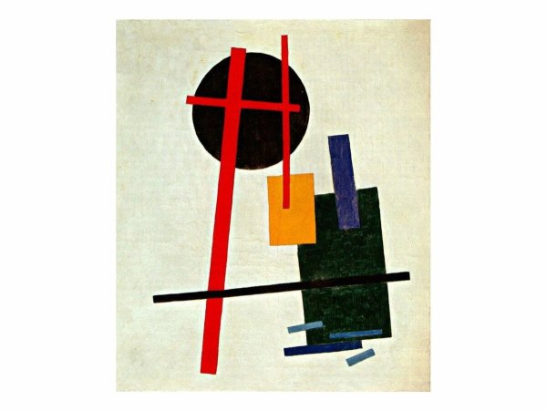 Супрематическая композиция Малевича