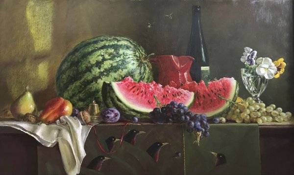 Натюрморт Геннадий Кириченко Арбуз