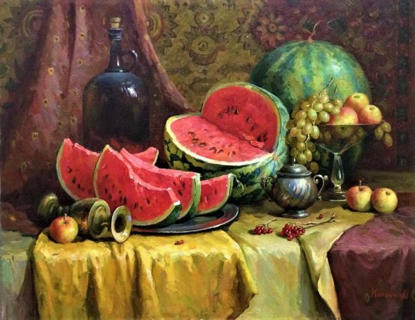 Михаил Калинин художник натюрморты