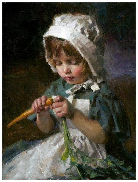 Волегов Владимир художник картины детство