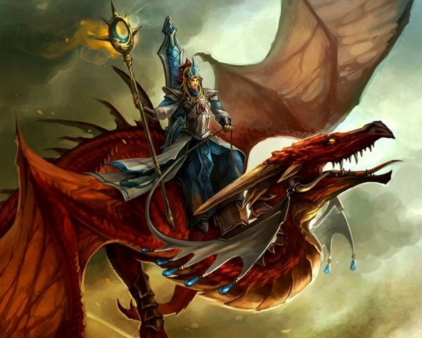 Маг дракон эльфов вархаммер