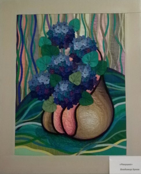 Лоскутные картины Владимира Бунова