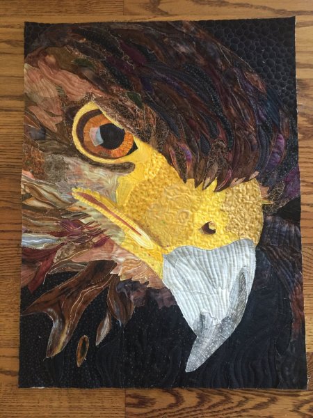 Лоскутная живопись маслом