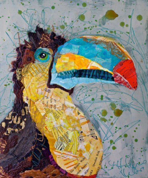 Смешанная техника в живописи