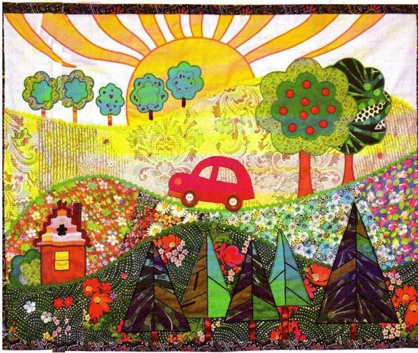 Панно из Лоскутов