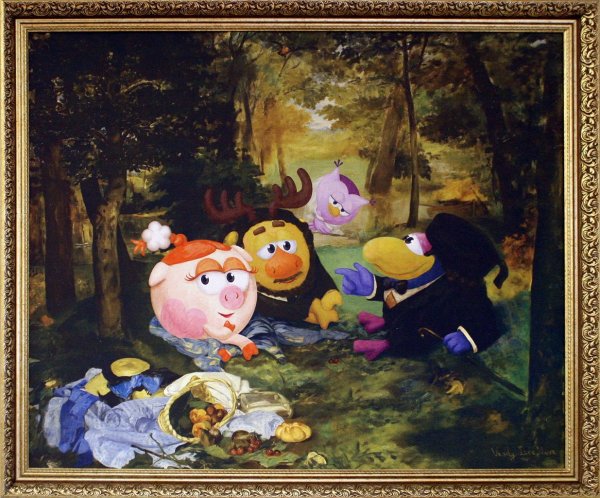 Смешарики Мона Лиза