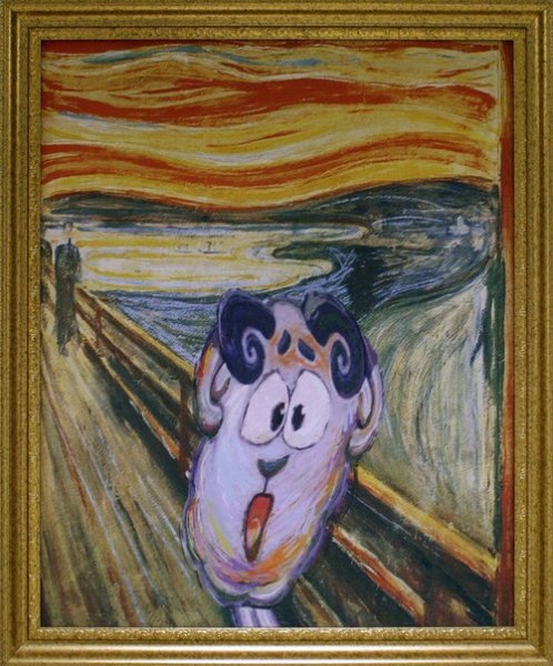 Смешарики в живописи