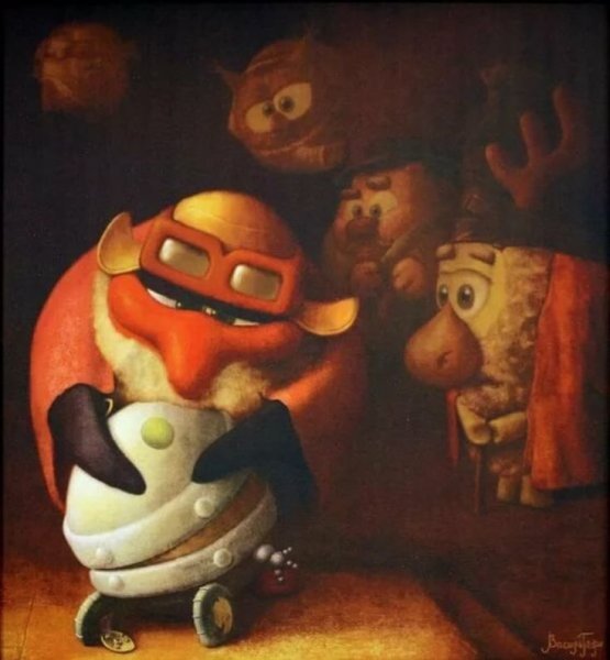 Известные картины со Смешариками