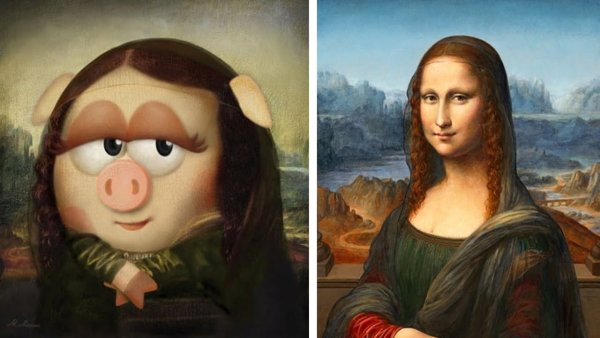 Известные картины со Смешариками