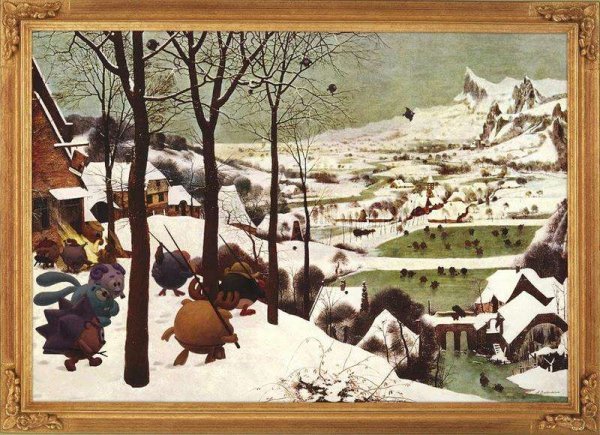 Смешарики картины мировой живописи